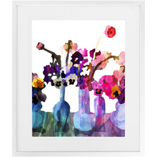 Load image into Gallery viewer, Bud Vases Framed Print
