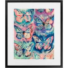 Load image into Gallery viewer, Tie Dye Butterflies Print
