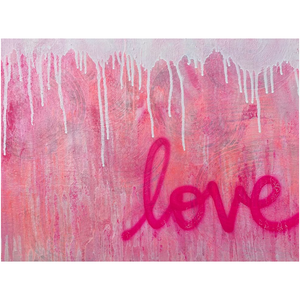 Pink Love Acrylic