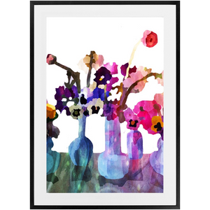 Bud Vases Framed Print