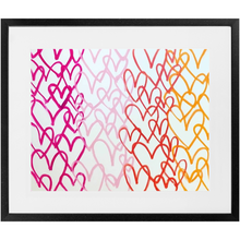 Load image into Gallery viewer, Interlocking Hearts Print
