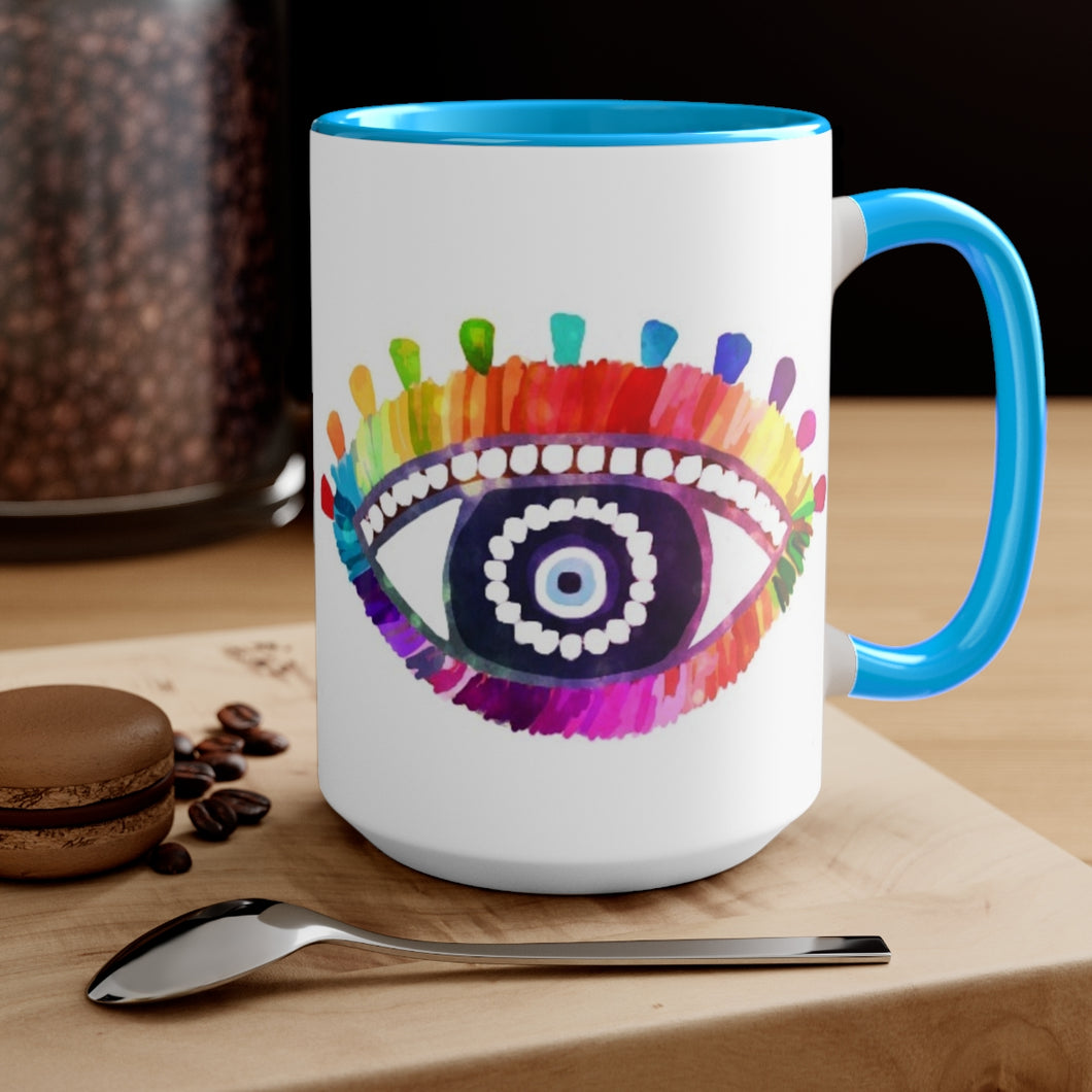 Rainbow Eye Mug