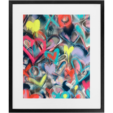 Load image into Gallery viewer, Electric Hearts Print
