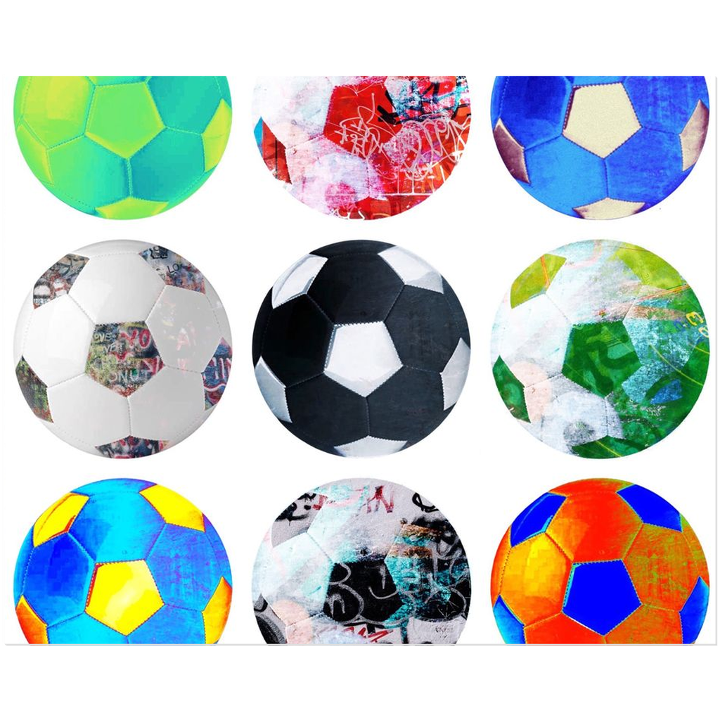 Soccerballers Acrylic