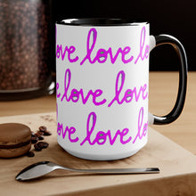 Load image into Gallery viewer, Pink Script Love Mug
