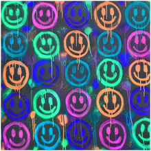Load image into Gallery viewer, Neon Smiles II Acrylic
