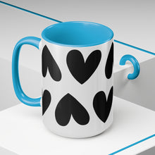 Load image into Gallery viewer, Black Hearts Mug
