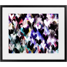 Load image into Gallery viewer, Midnight Hearts Print
