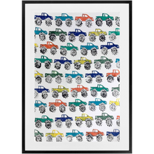 Load image into Gallery viewer, Monster Truck Parade Print
